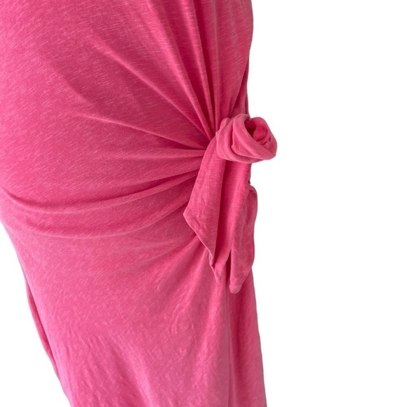 Sundry - Side Tie Jersey Dress Sundress Casual Mini Knee Length Sz 2/M - Picture 5 of 10